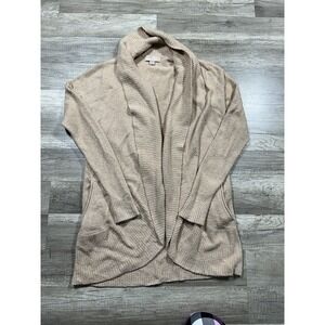 Barefoot Dreams Cardigan Size XS/S Style 452 Cozy Chic Lite Beige Soft Comfy